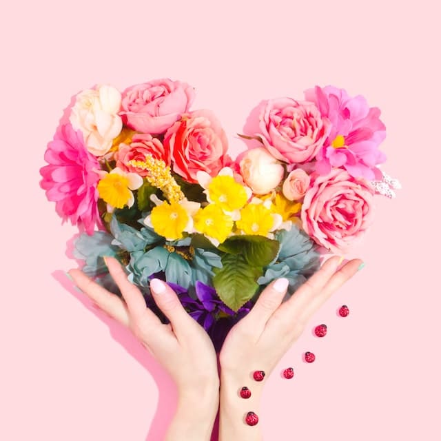 how to make store-bought flowers look professional